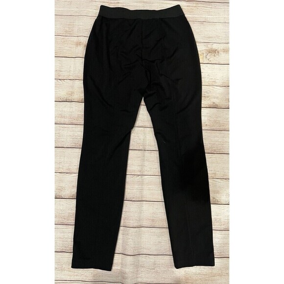 Womens Black Studio Works Flat Front Dress Pants Size 6 - Picture 3 of 7